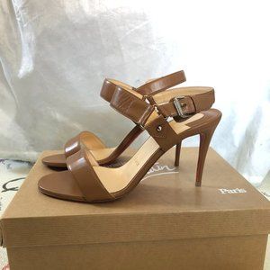 Christian Louboutin Sova Heel 85mm nude size 38